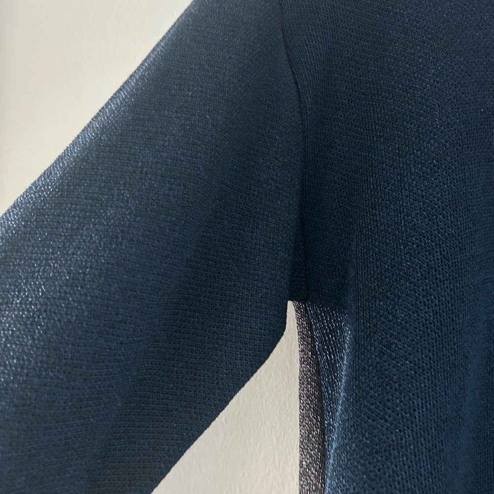 3.1 Phillip Lim Lurex Color Blocked Sweater Size XS - Picture 11 of 16